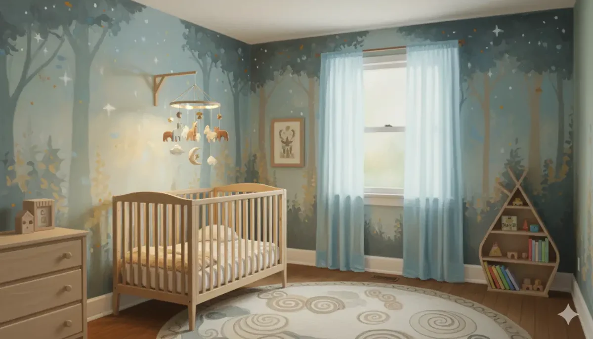 رنگ اتاق نوزاد