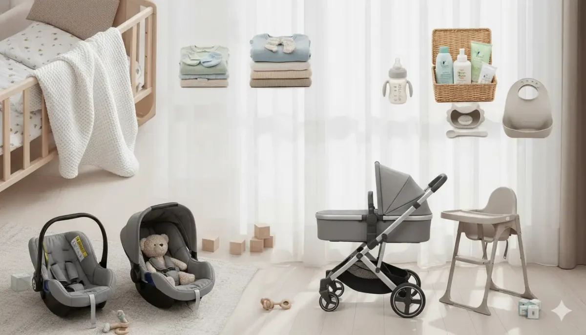 لوازم مورد نیاز نوزاد