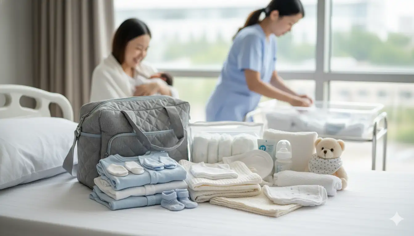 وسایل مورد نیاز نوزاد در بیمارستان