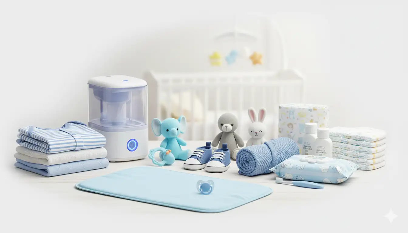 لوازم ضروری نوزاد پسر