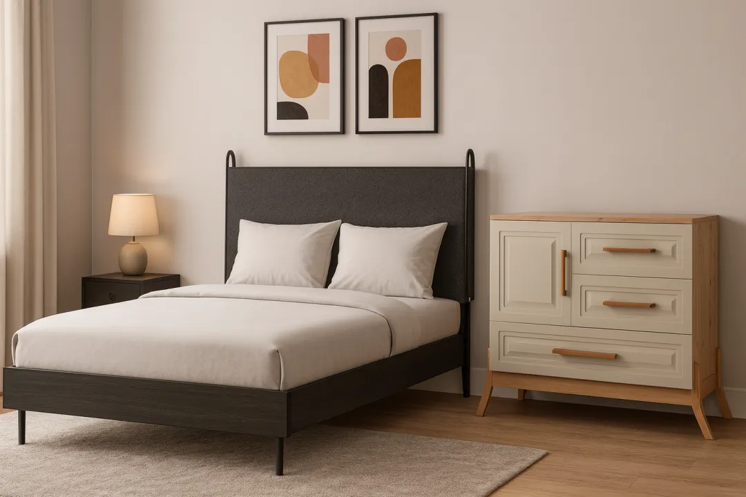 سرویس خواب عروس شیک و ساده؛ جذابیت در مینیمالیسم