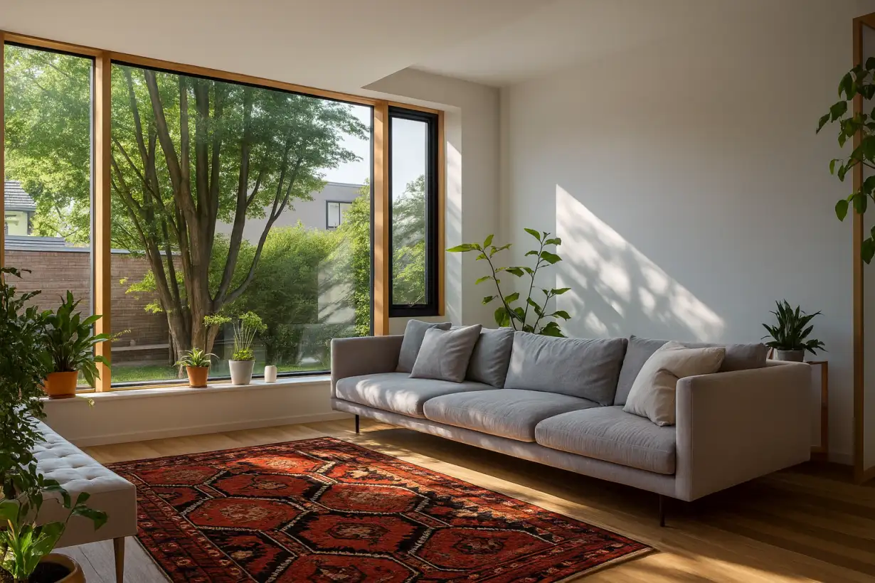 چیدمان خانه مدرن و سنتی