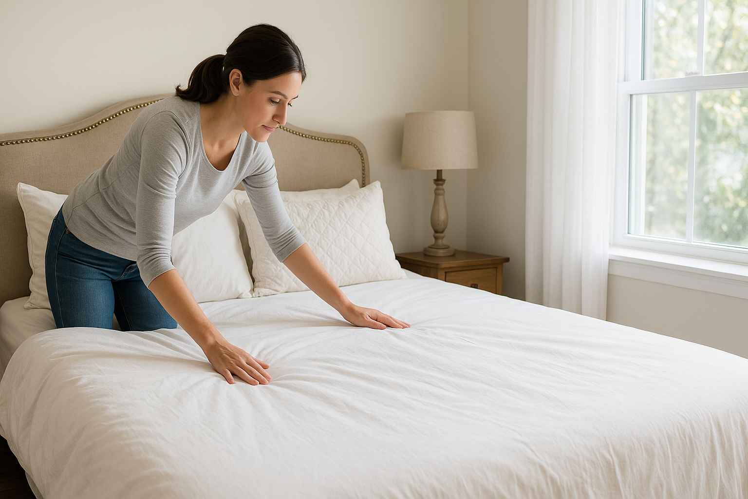 نکات اولیه قبل از شروع تمیز کردن سرویس خواب سفید