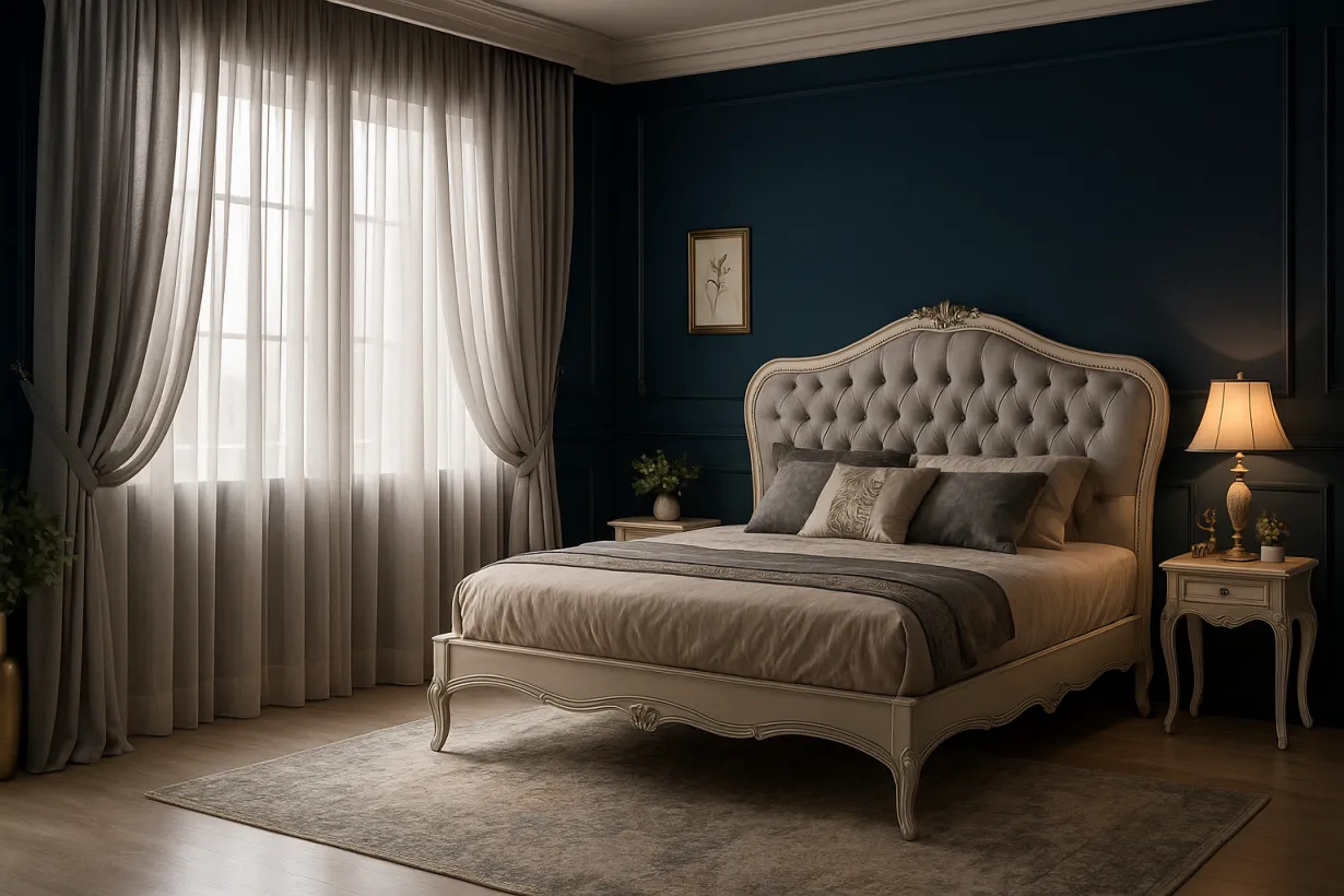 انتخاب رنگ پرده بر اساس سبک دکوراسیون