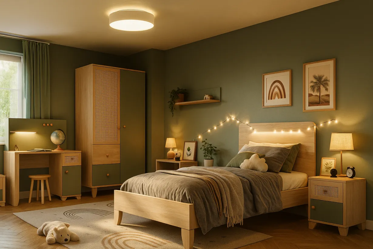 ایده‌های نورپردازی اتاق خواب بر اساس سبک و فضا