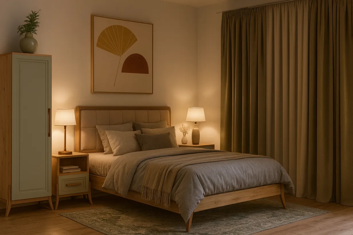 اصول کلی دکوراسیون اتاق خواب