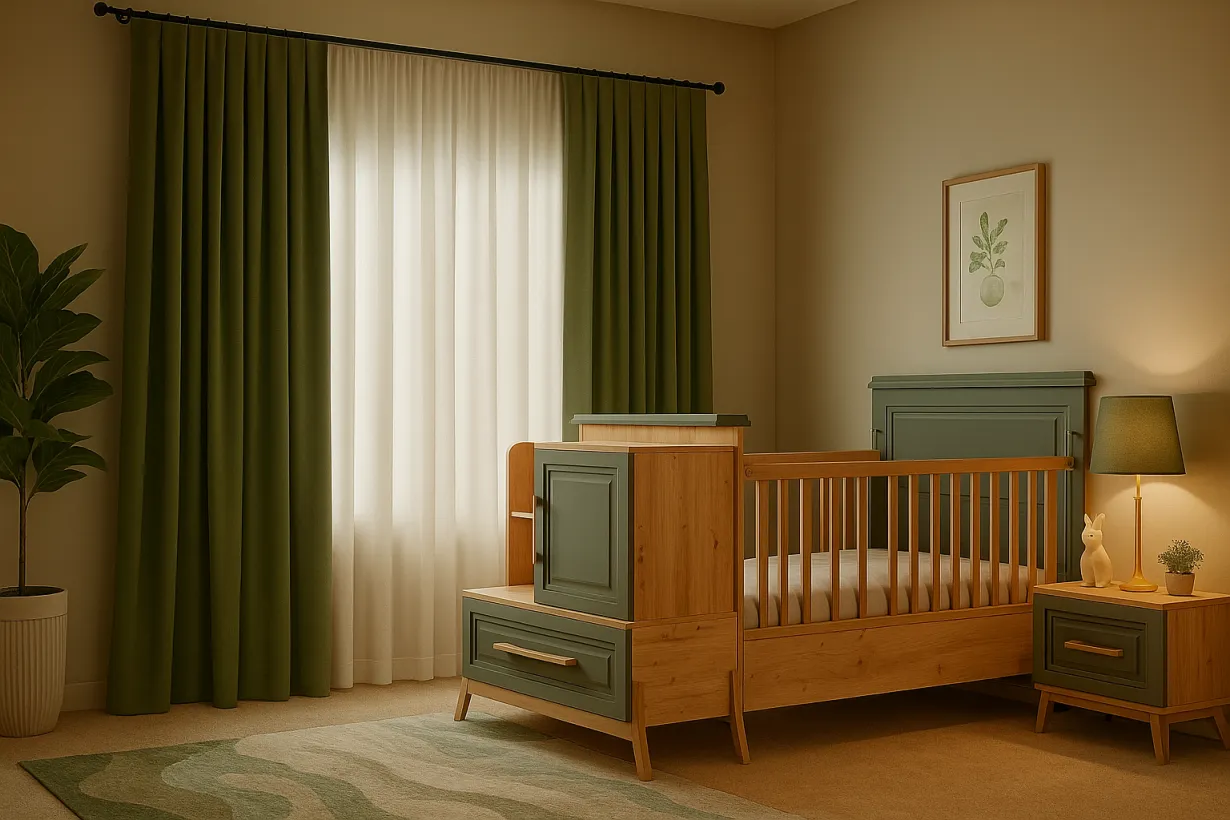 مقایسه رنگ پرده برای انواع اتاق خواب و فضاهای مختلف