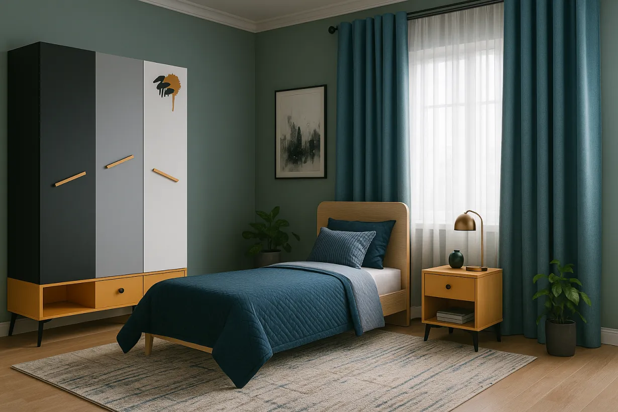 آبی مه‌آلود/دریایی