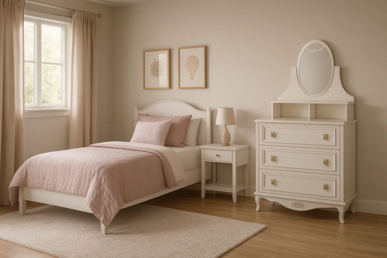 نگهداری و افزایش طول عمر سرویس خواب دخترانه نوجوان