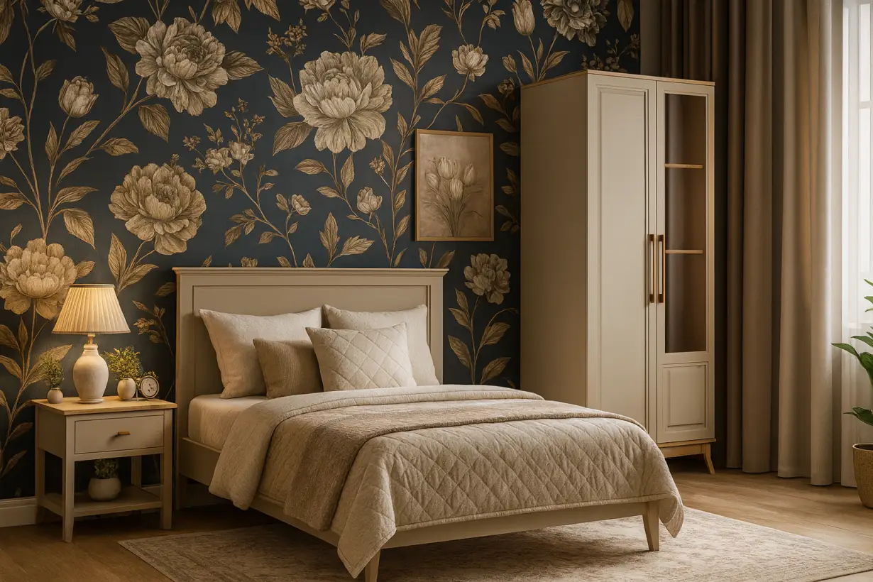 کاغذ دیواری اتاق خواب پسرانه بزرگسال