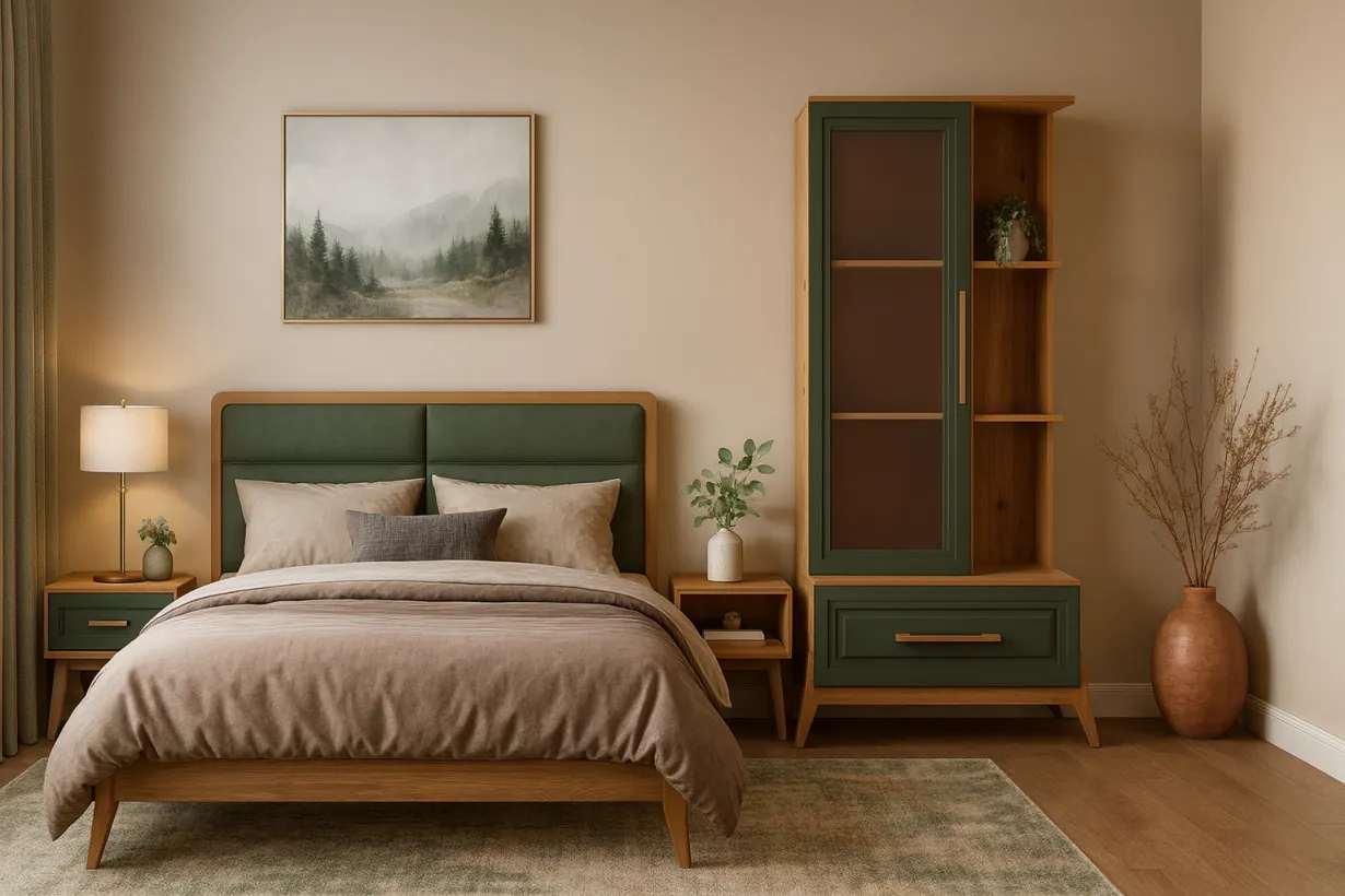 دیزاین اتاق خواب بر اساس متراژ و فضا