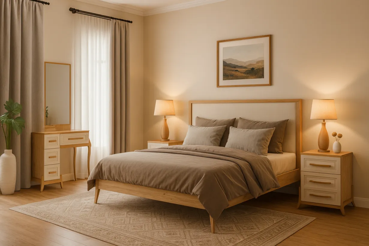 اشتباهات رایج در دکوراسیون اتاق خواب