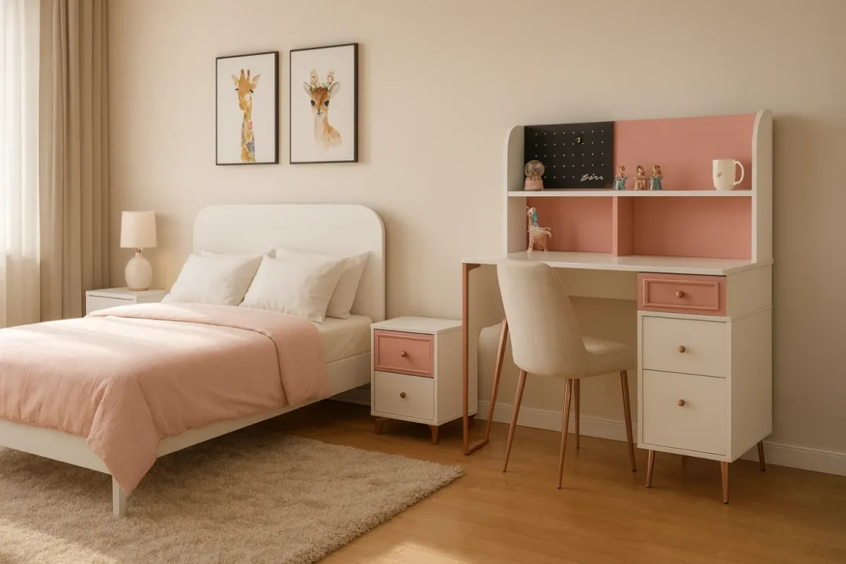 معرفی انواع سرویس خواب نوجوان دخترانه؛ از مدل‌های مدرن تا کلاسیک