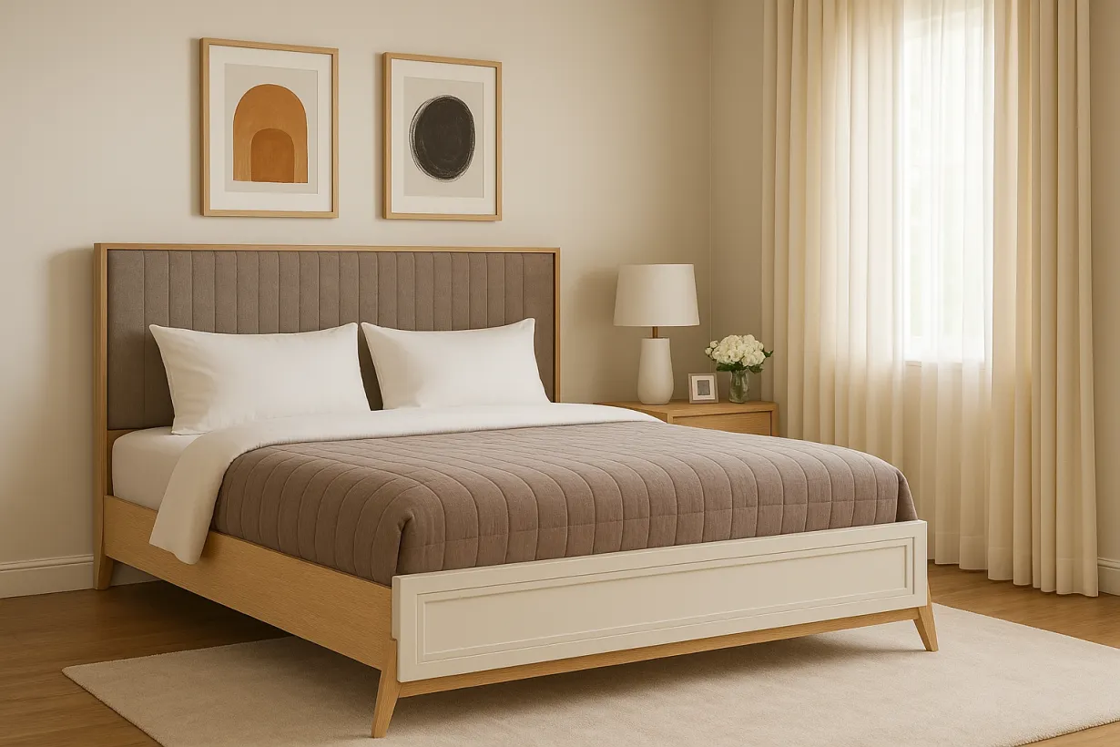 رنگ‌های مناسب برای پرده اتاق خواب بزرگسال