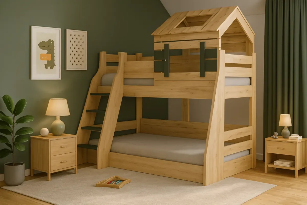 تخت خواب دو طبقه: انواع، مزایا و راهنمای خرید + نکات ایمنی