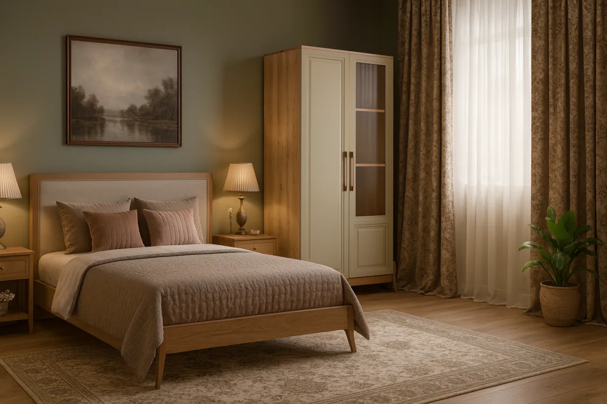 آرامبخشترین رنگها برای اتاق خواب بزرگسال