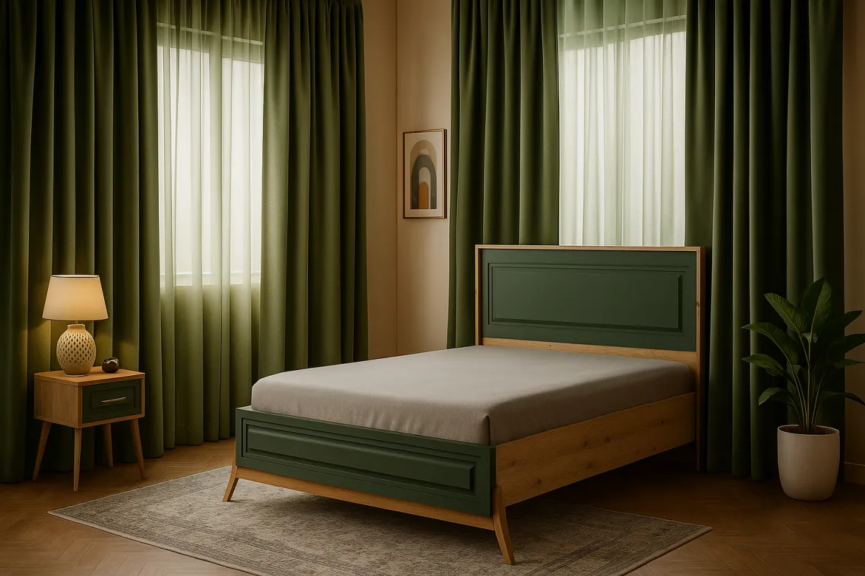 جنس و عبوردهی نور پرده (Blackout تا Light-filter)