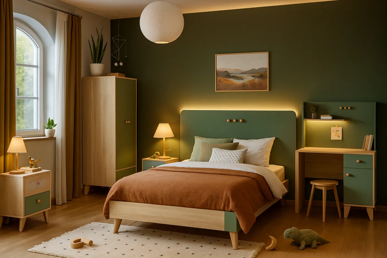 انتخاب بهترین جهت و شدت نور در اتاق خواب