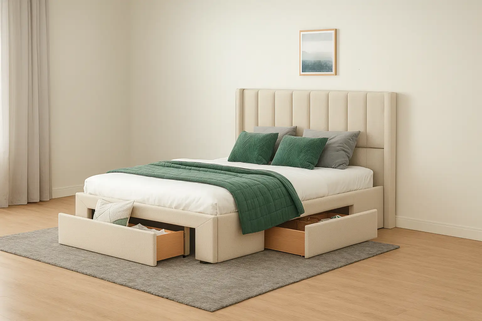 باکس تخت خواب یک نفره