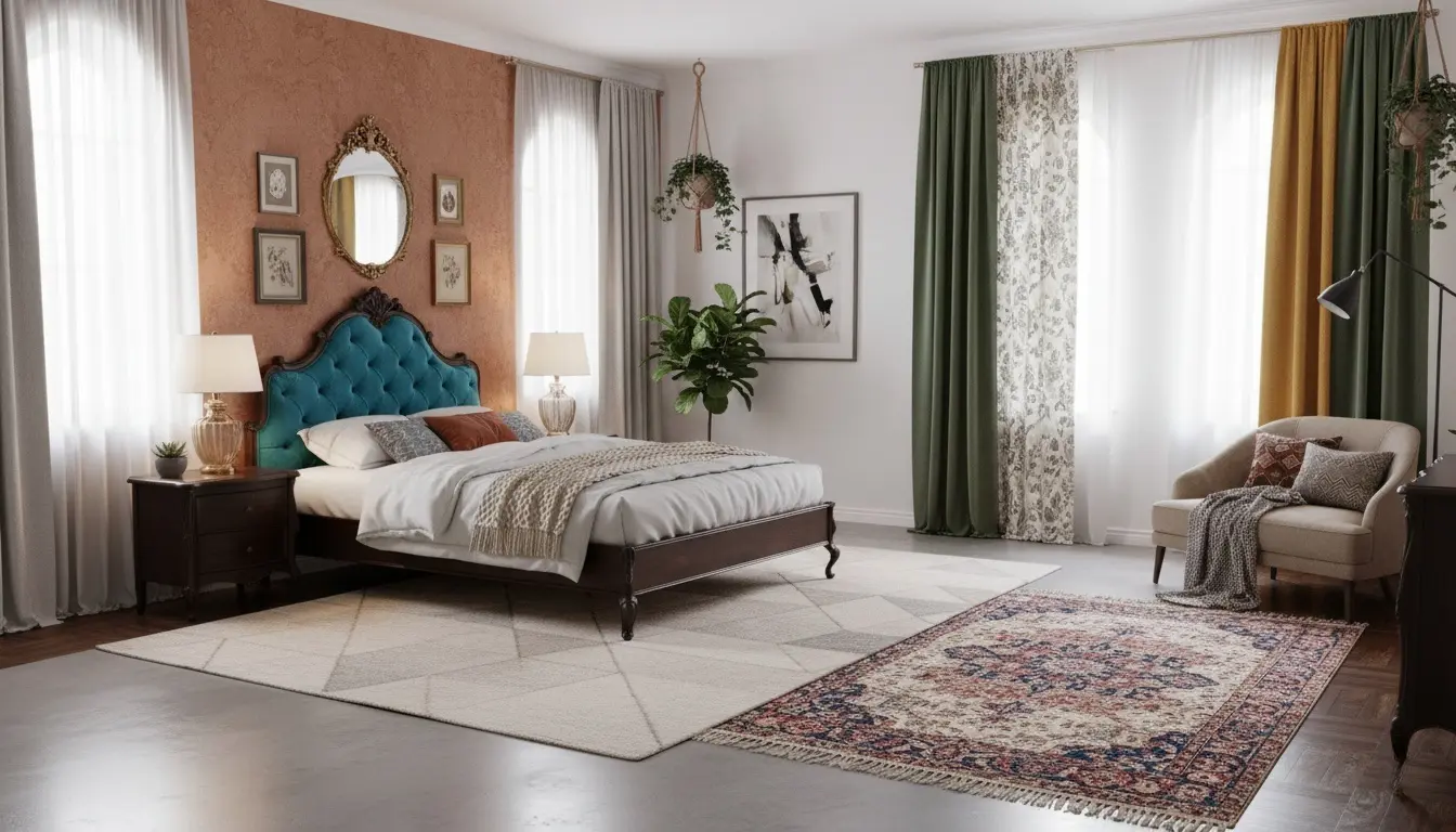 کاربردهای لمسهکاری در دکوراسیون اتاق خواب