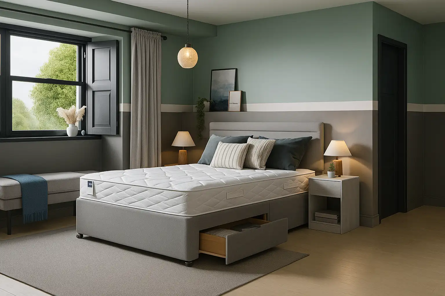 تخت خواب باکس هتلی یک نفره