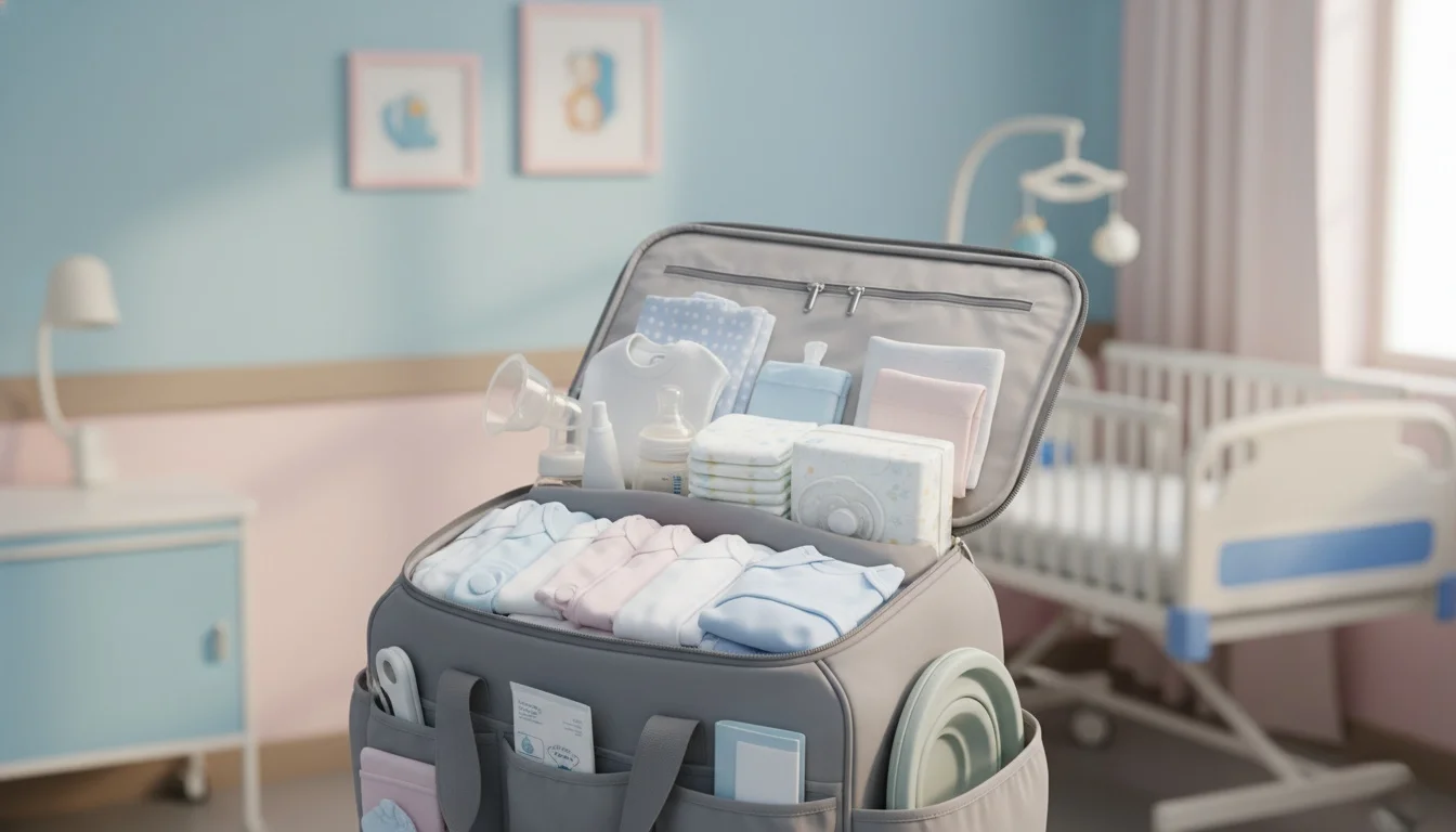 وسایل مورد نیاز نوزاد در بیمارستان