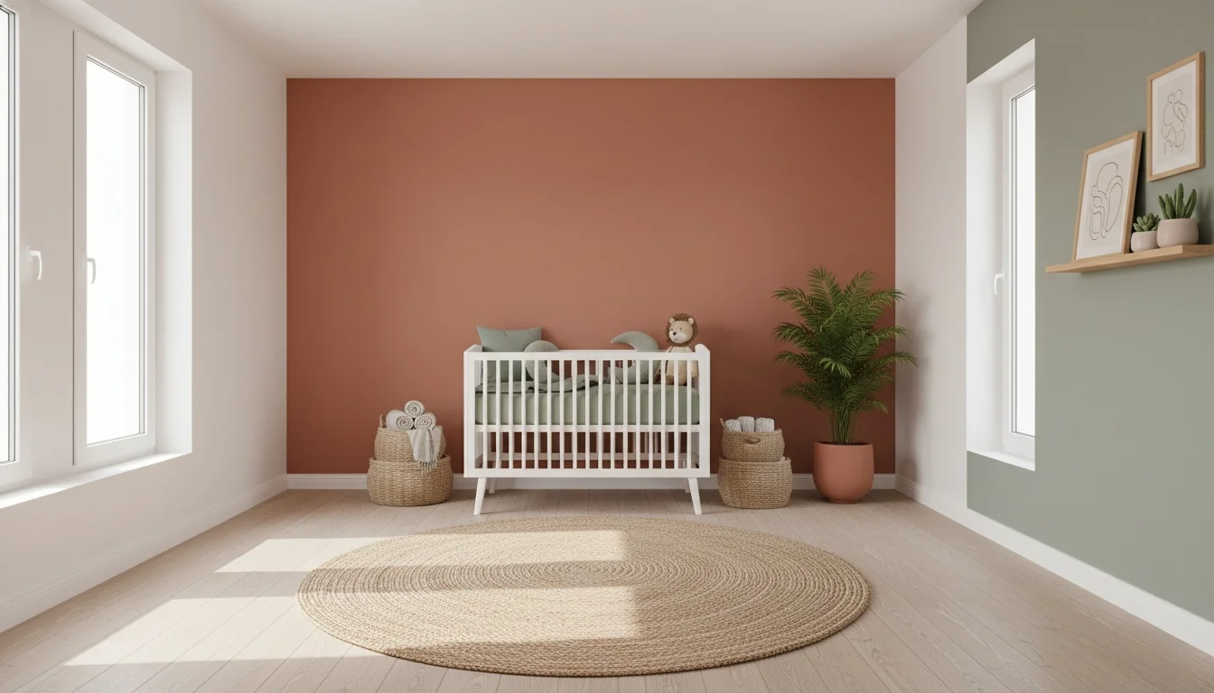 ترندهای جدید رنگ اتاق نوزاد 2025
