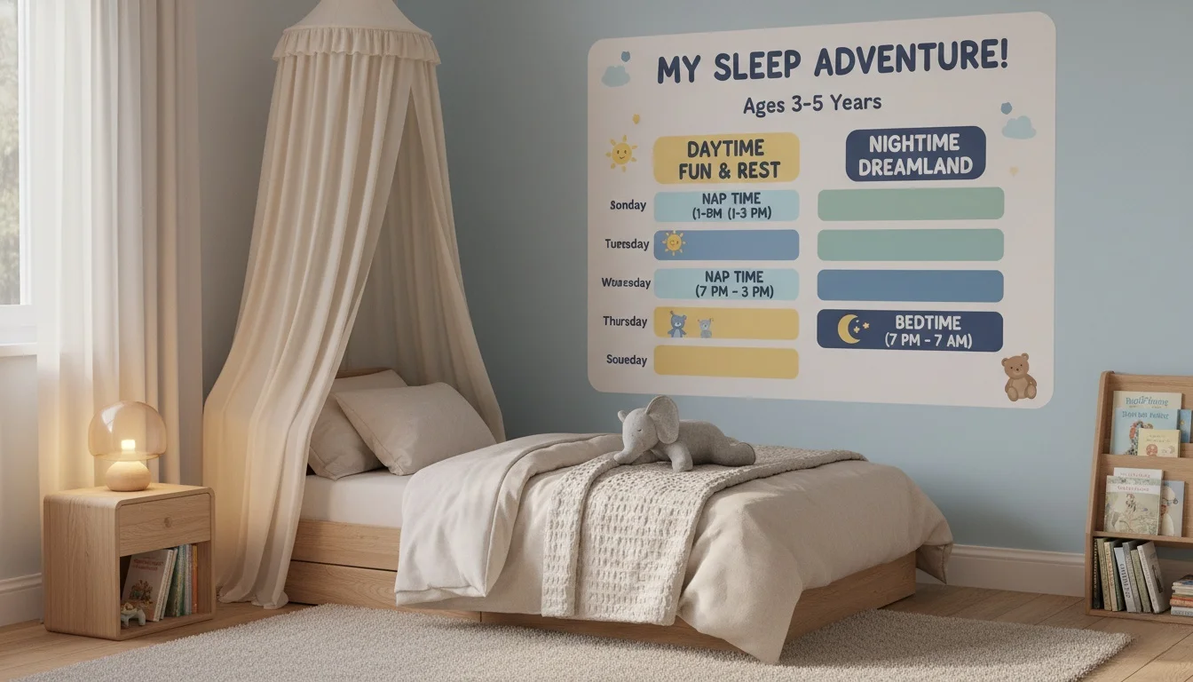 بهترین ساعت خواب برای رشد قد کودکان