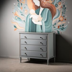 الیزابت - دراور 4 کشو سرویس خواب ژیک