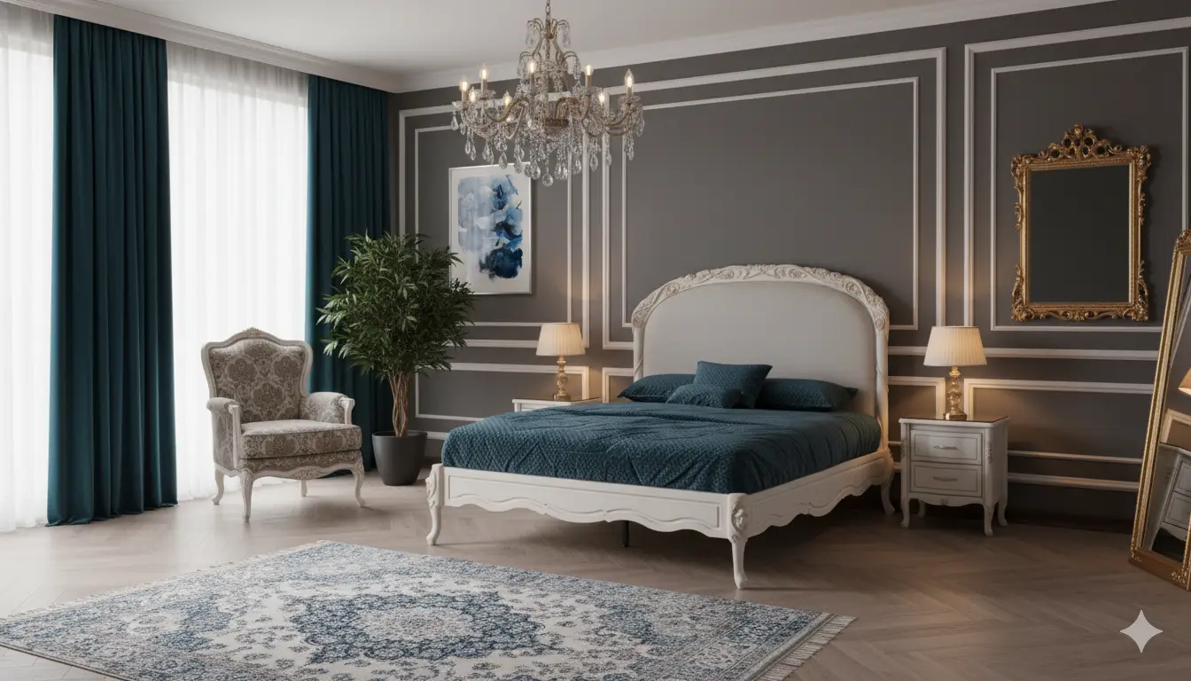 تخت دونفره کاترین