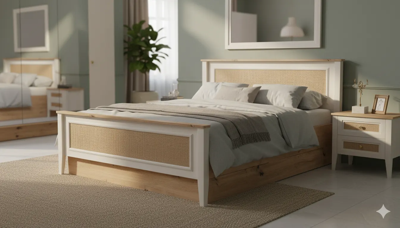 تخت خواب بزرگسال کارولین 180