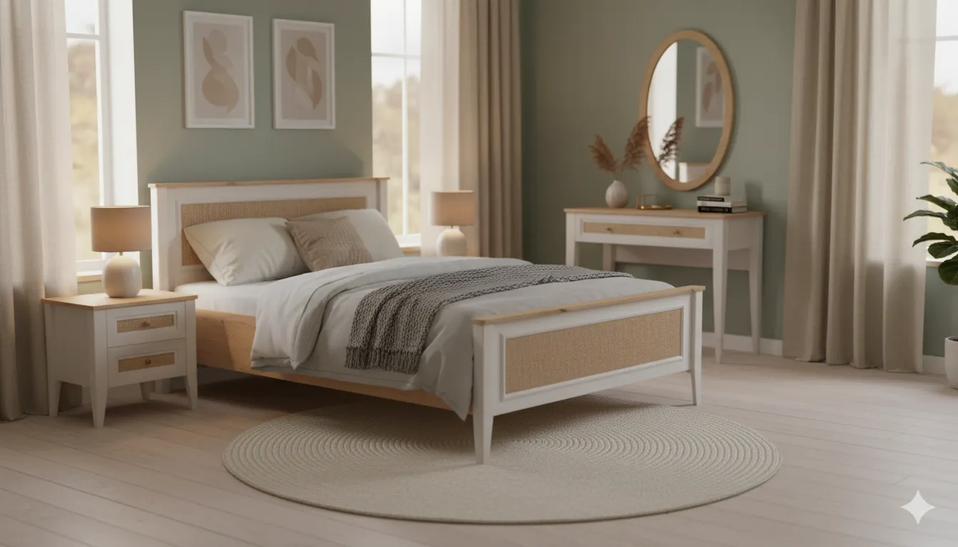 تخت خواب کارولین از برند ژیک