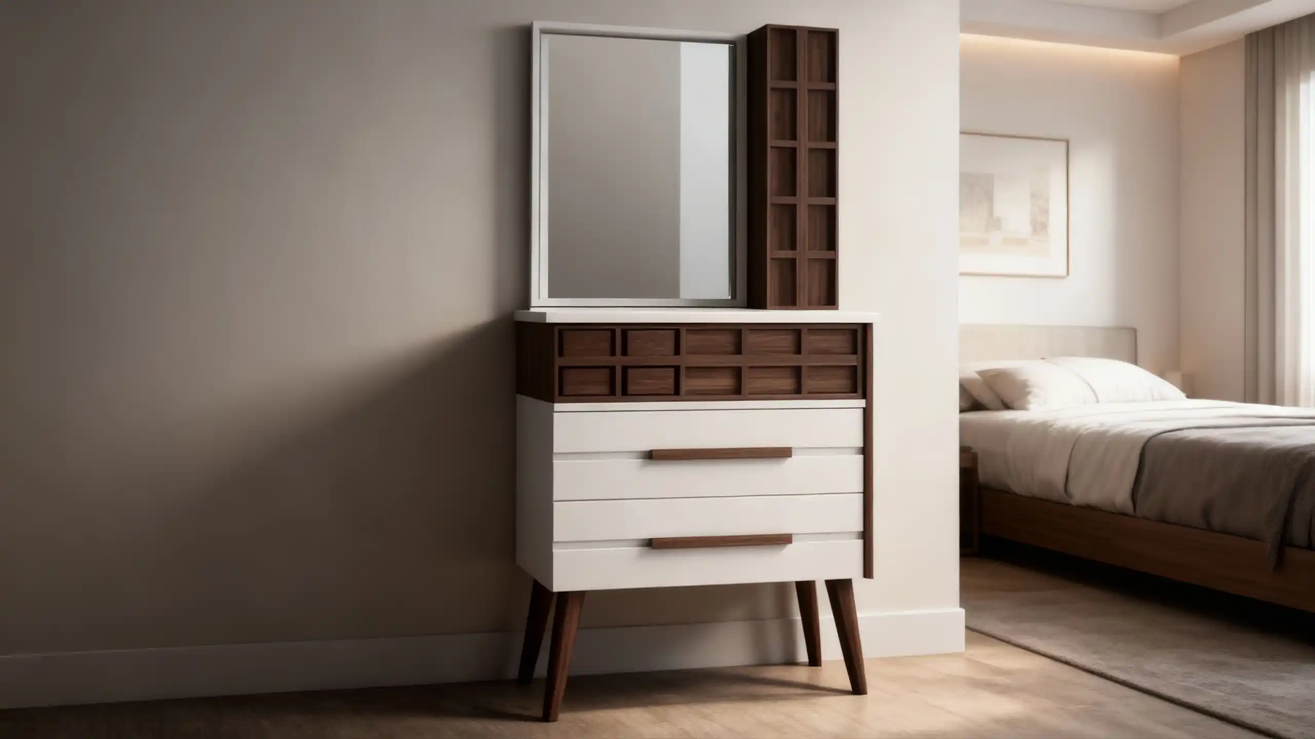 آیینه میز آرایش آراکو برند ژیک