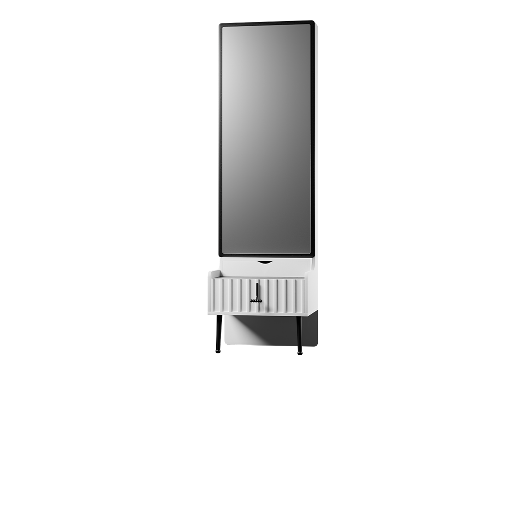 بلک اند وایت - آیینه قدی