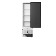 آیینه قدی سرویس خواب بلک اند وایت