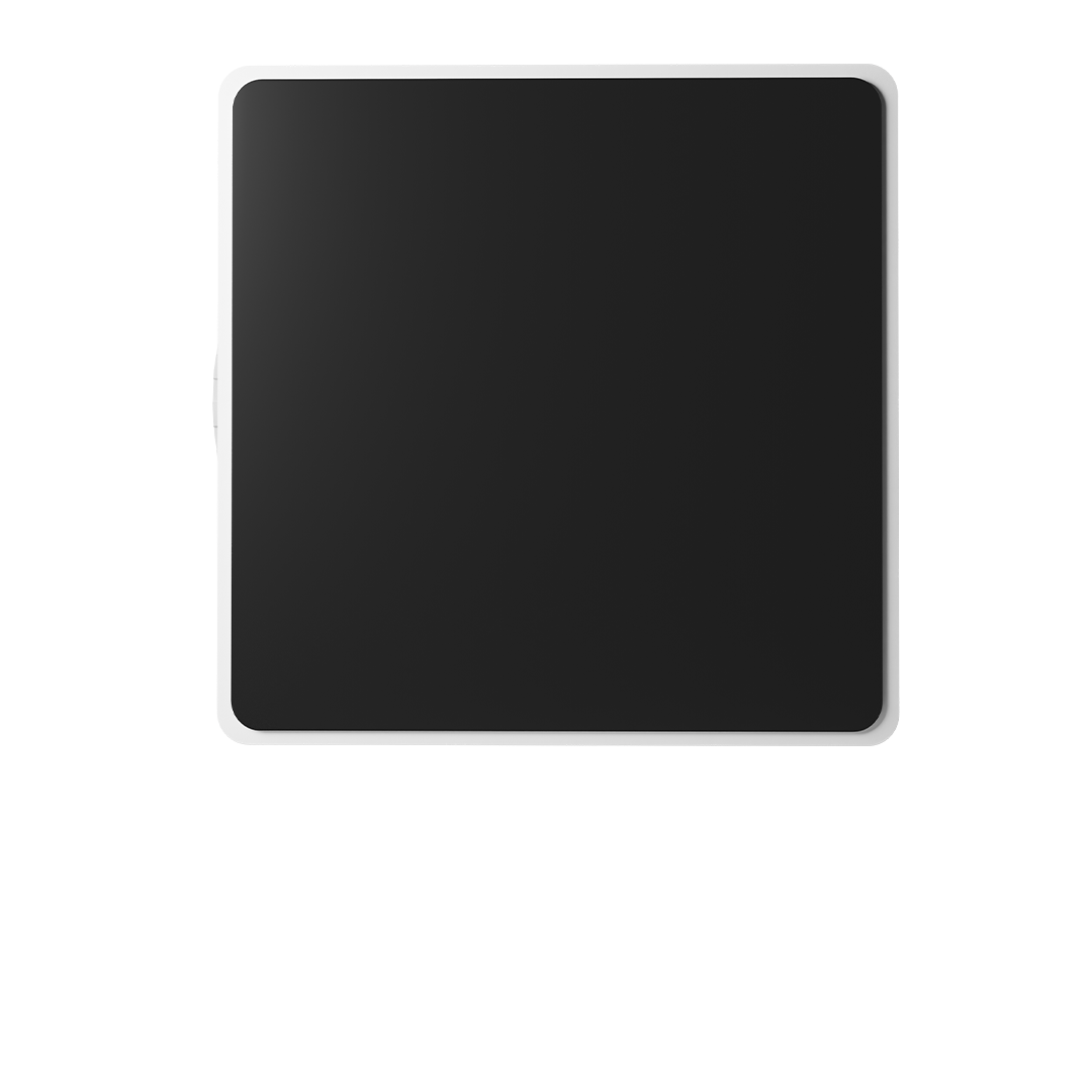 آیینه ساده سرویس خواب بلک اند وایت