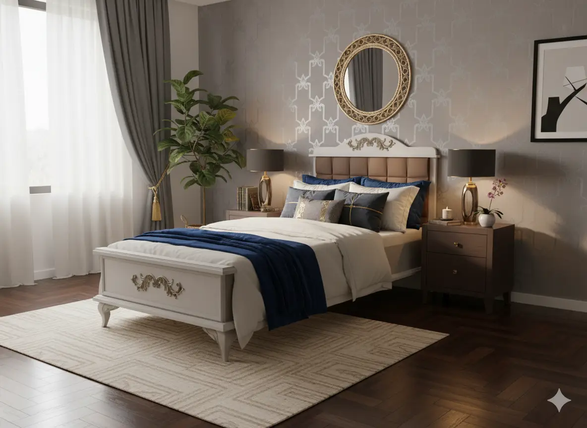 تخت یک نفره کلاسیک