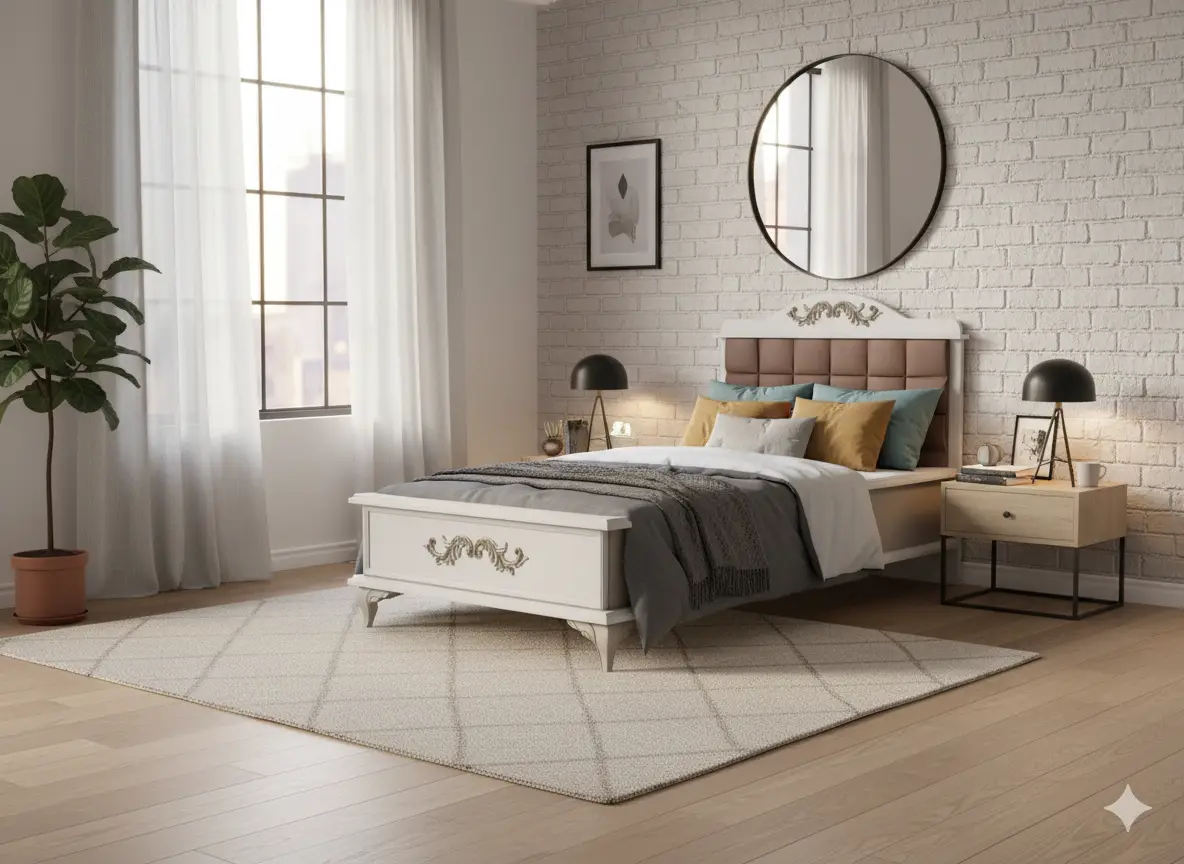 تخت یک نفره کلاسیک ژیک