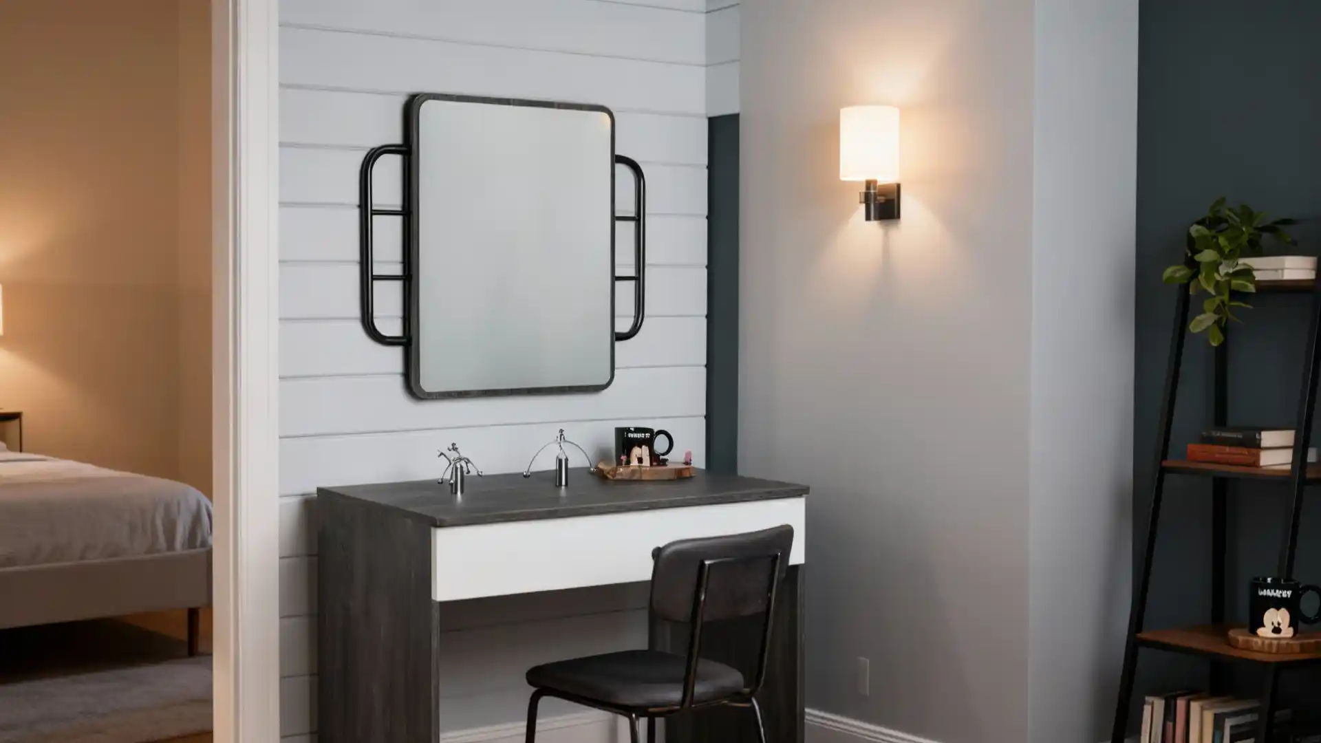 آیینه دیواری ژیک مدل آیرون