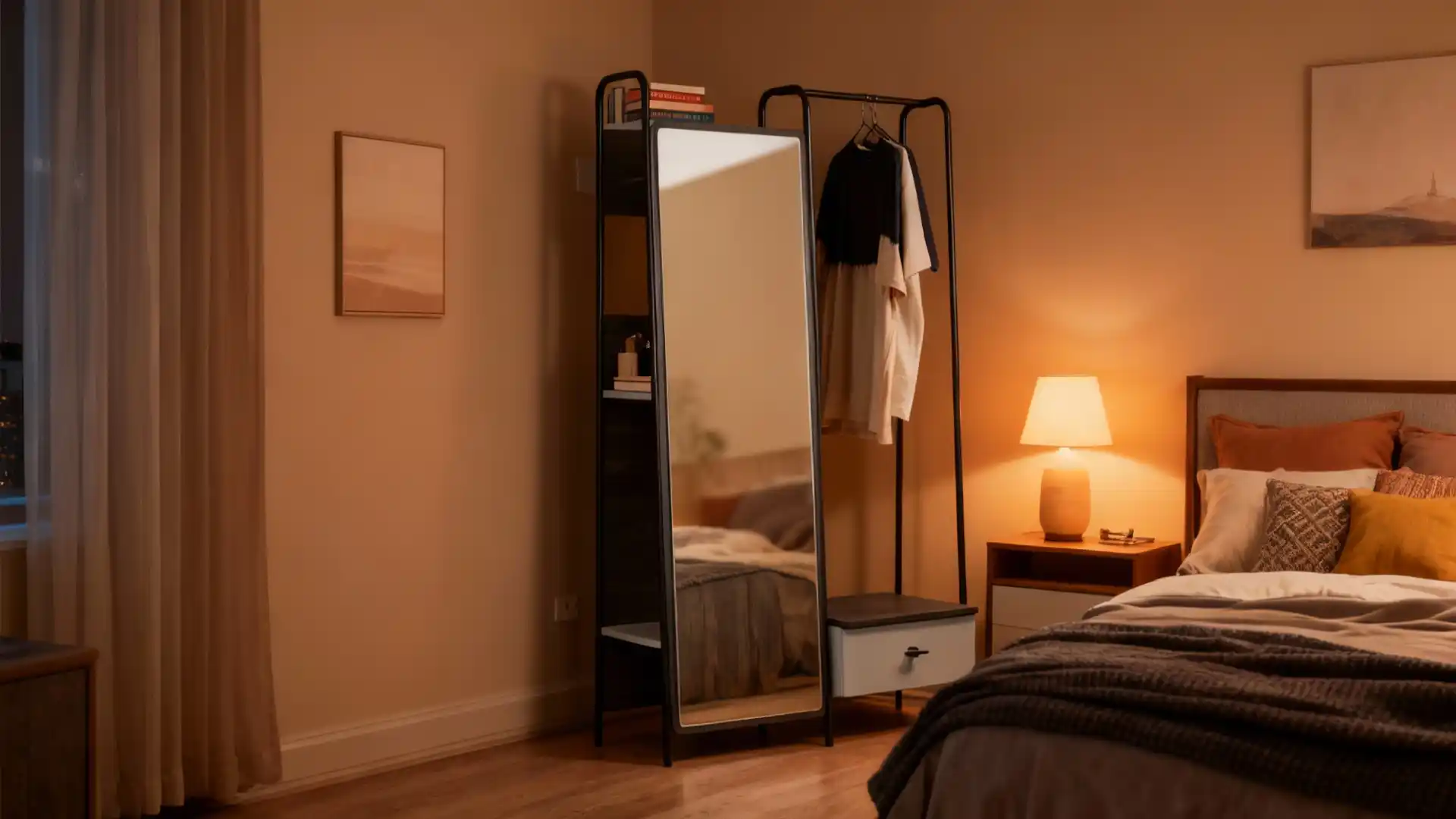 آیینه قدی آیرون سرویس خواب ژیک