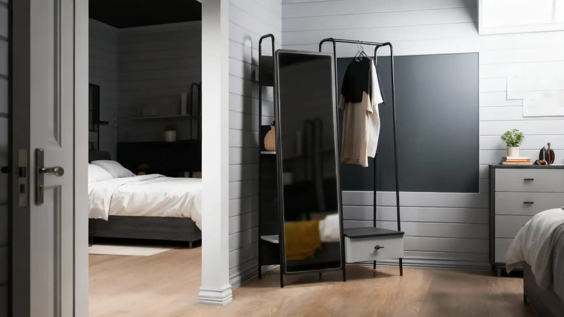 آیینه قدی سرویس خواب ژیک