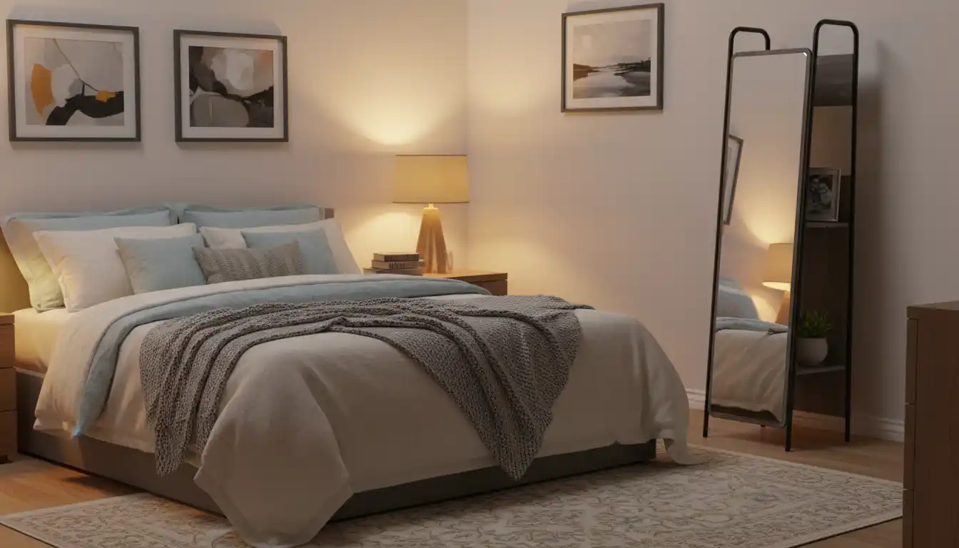 آیینه قدی سرویس خواب ژیک