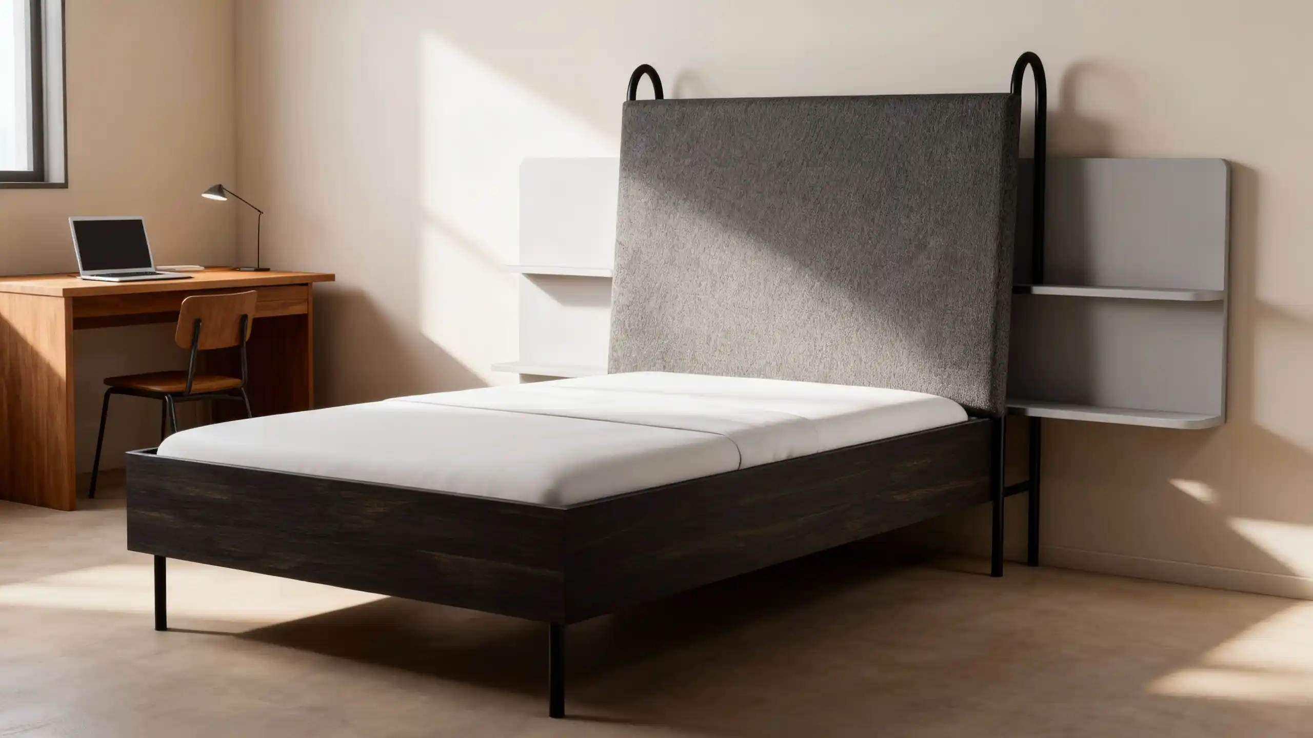 تخت 120 یک و نیم نفره ژیک مدل آیرون