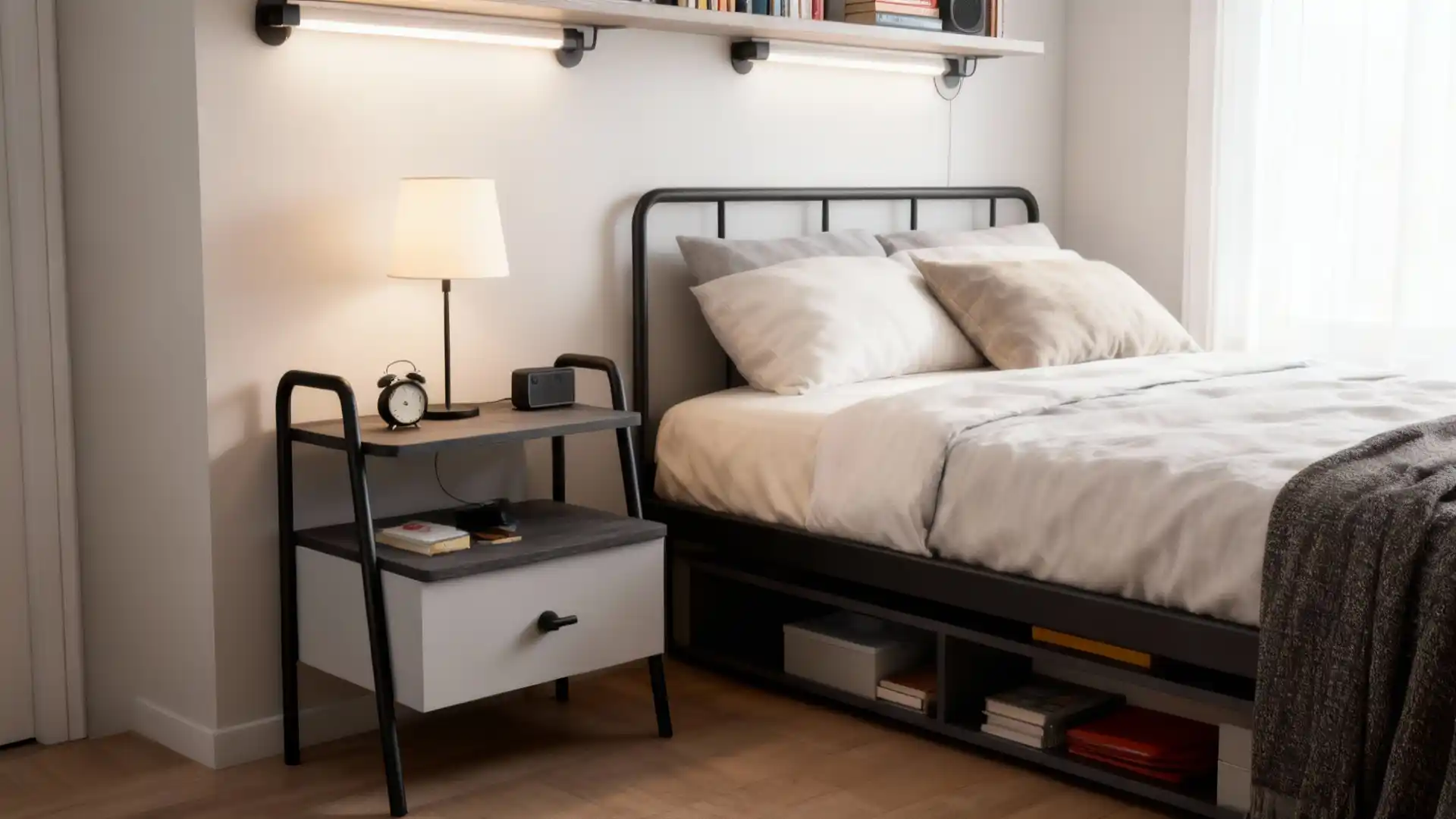 پاتختی آیرون سرویس خواب ژیک