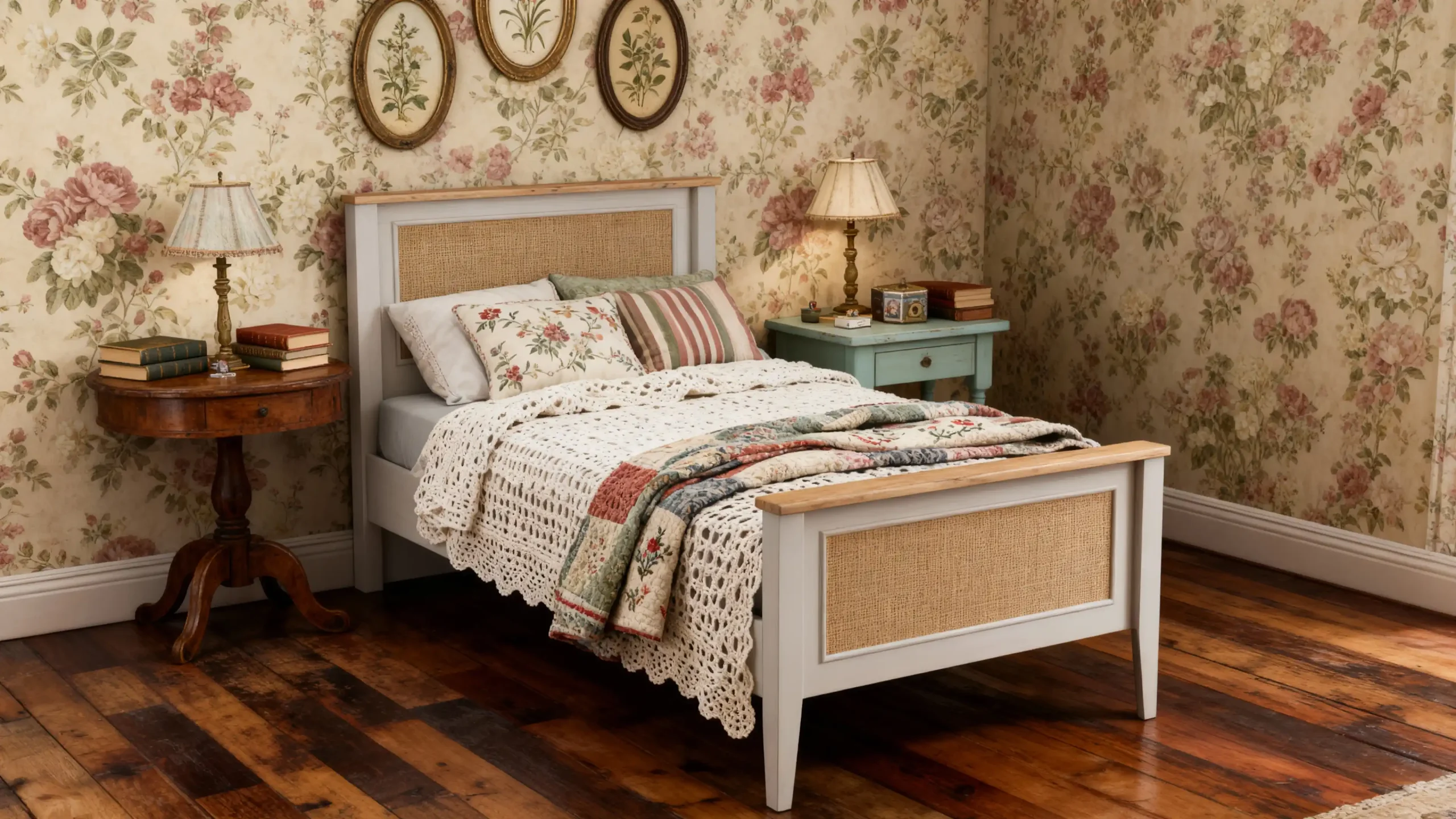 تخت یک نفره کارولین