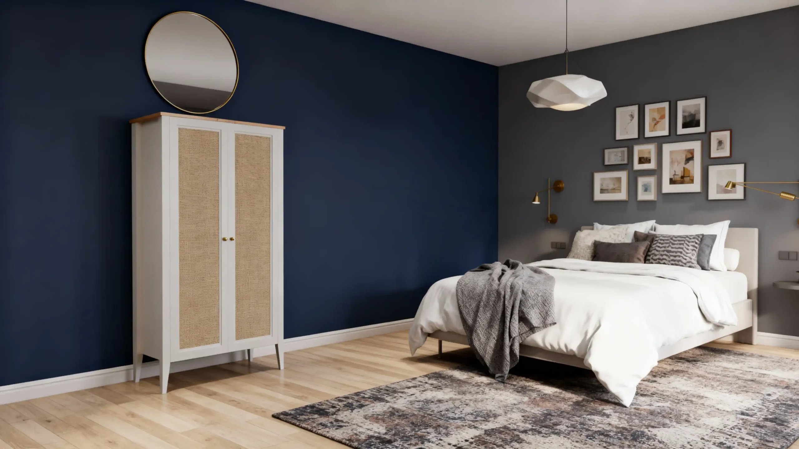 کمد دو درب کارولین