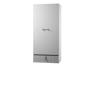 کمد دو درب ام دی اف سرویس خواب بلک اند وایت