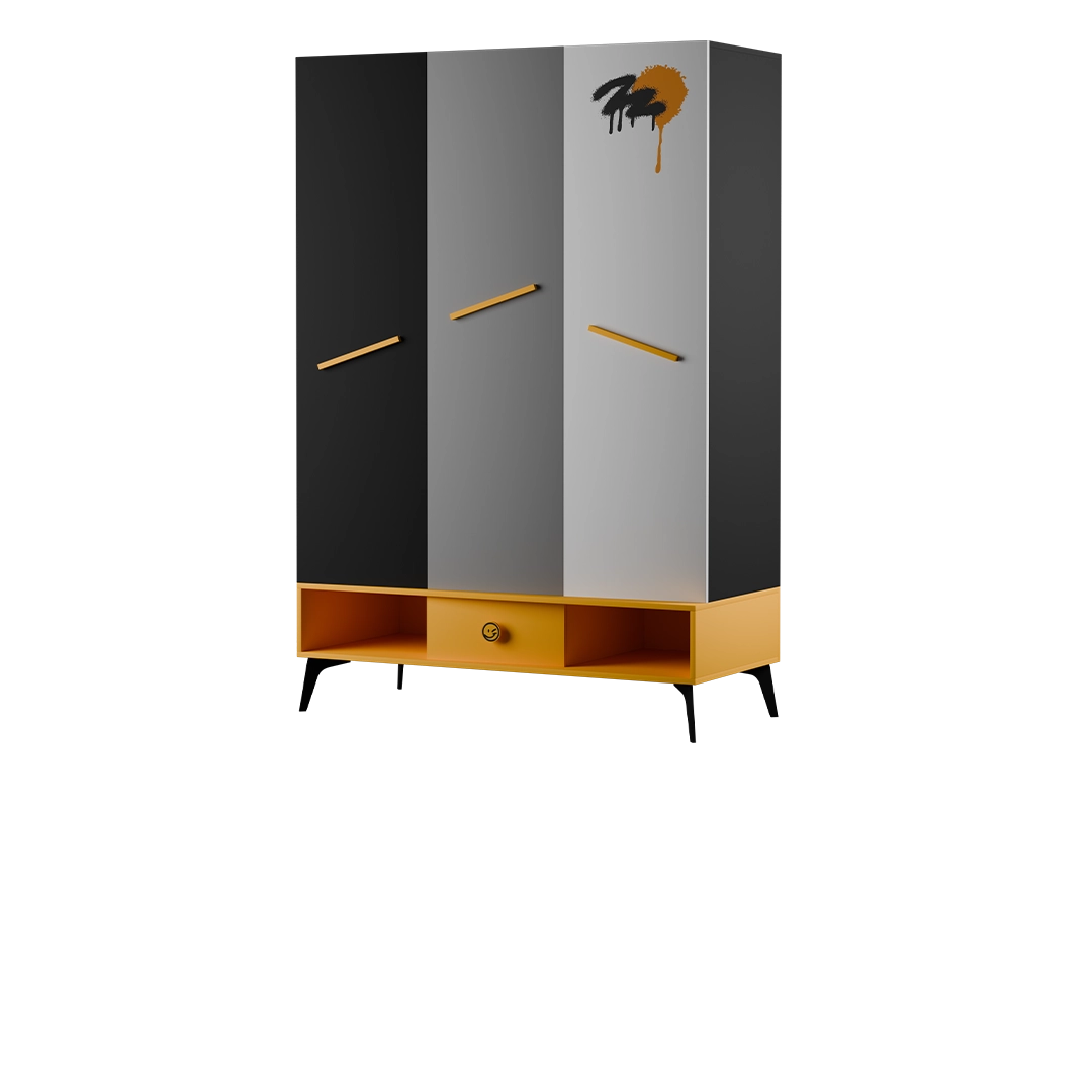 کمد سه درب سرویس خواب اسکیت