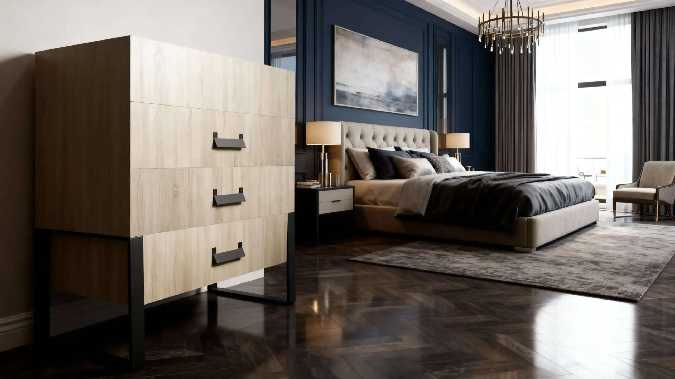 دراور سرویس خواب ژیک مدل لوکا پلاس