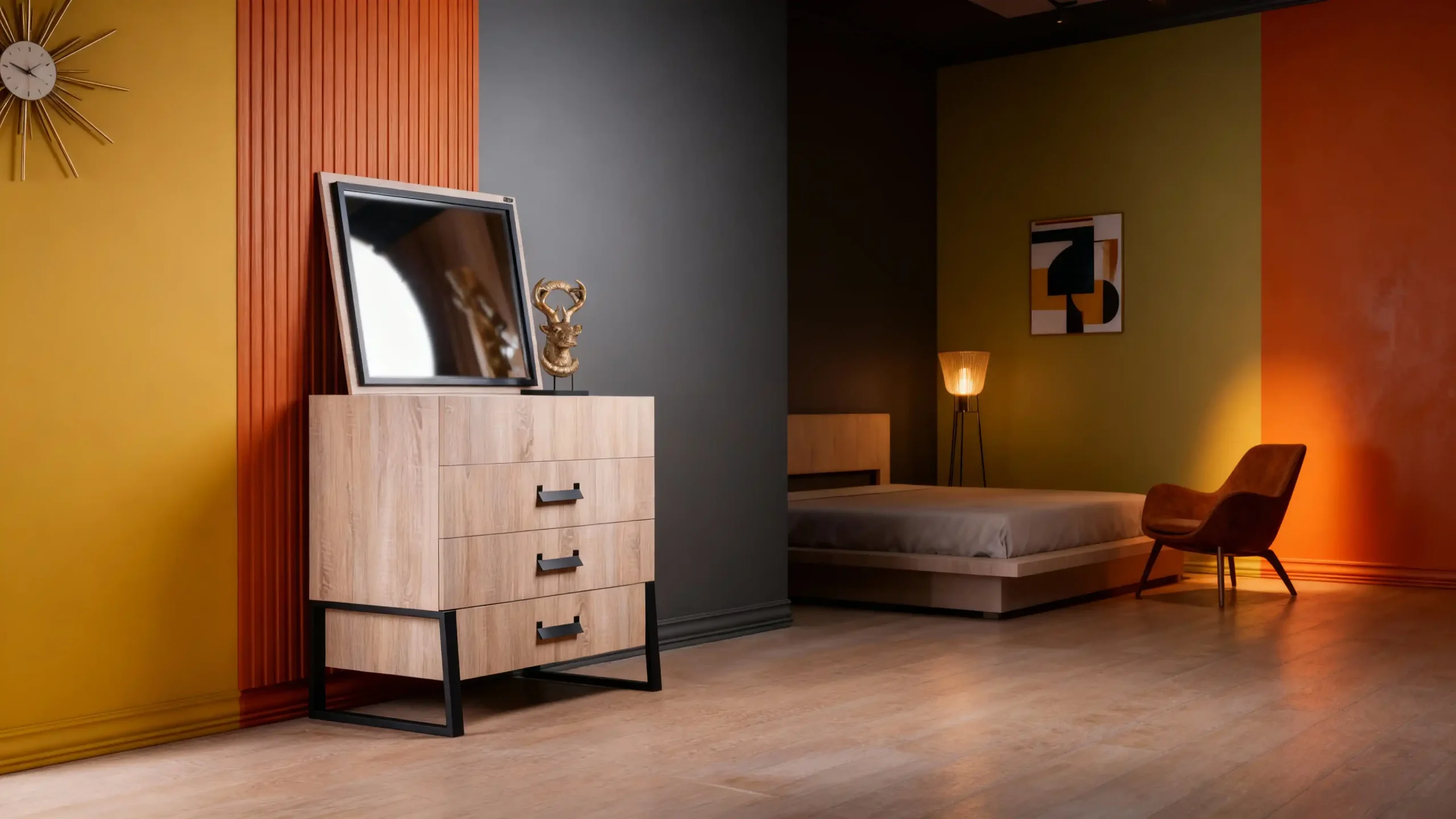 آیینه رومیزی سرویس خواب ژیک مدل لوکا پلاس